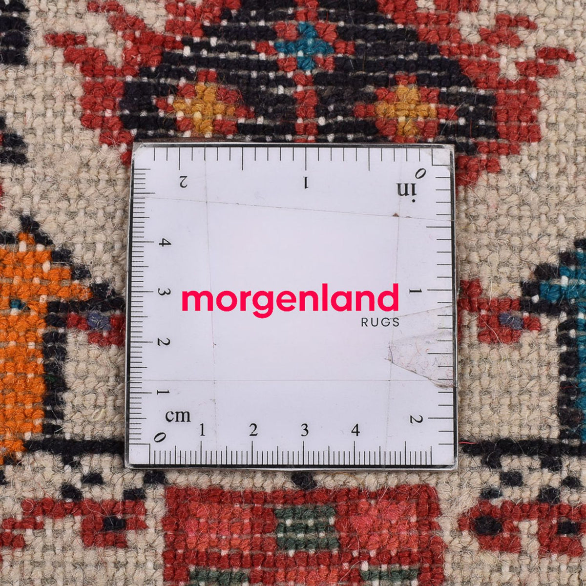 Alfombra persa - Nómada - 130 x 86 cm - rojo claro