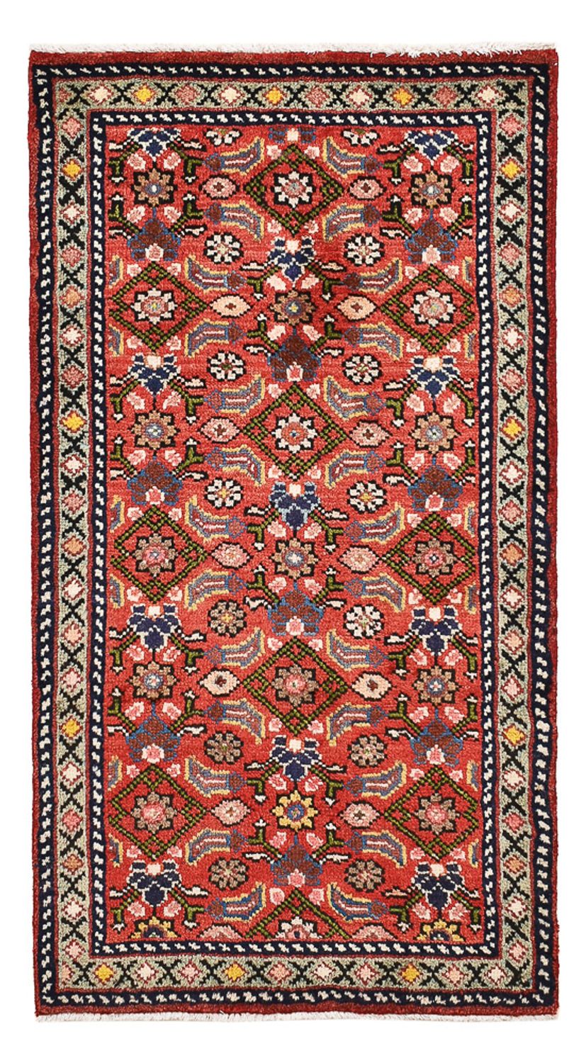 Alfombra persa - Clásica - 133 x 67 cm - rojo claro