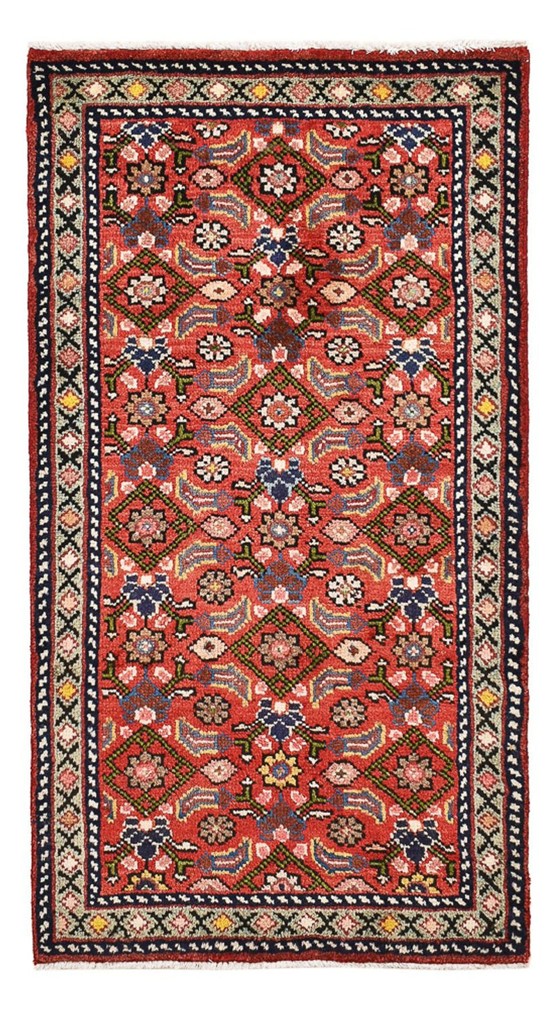 Alfombra persa - Clásica - 133 x 67 cm - rojo claro