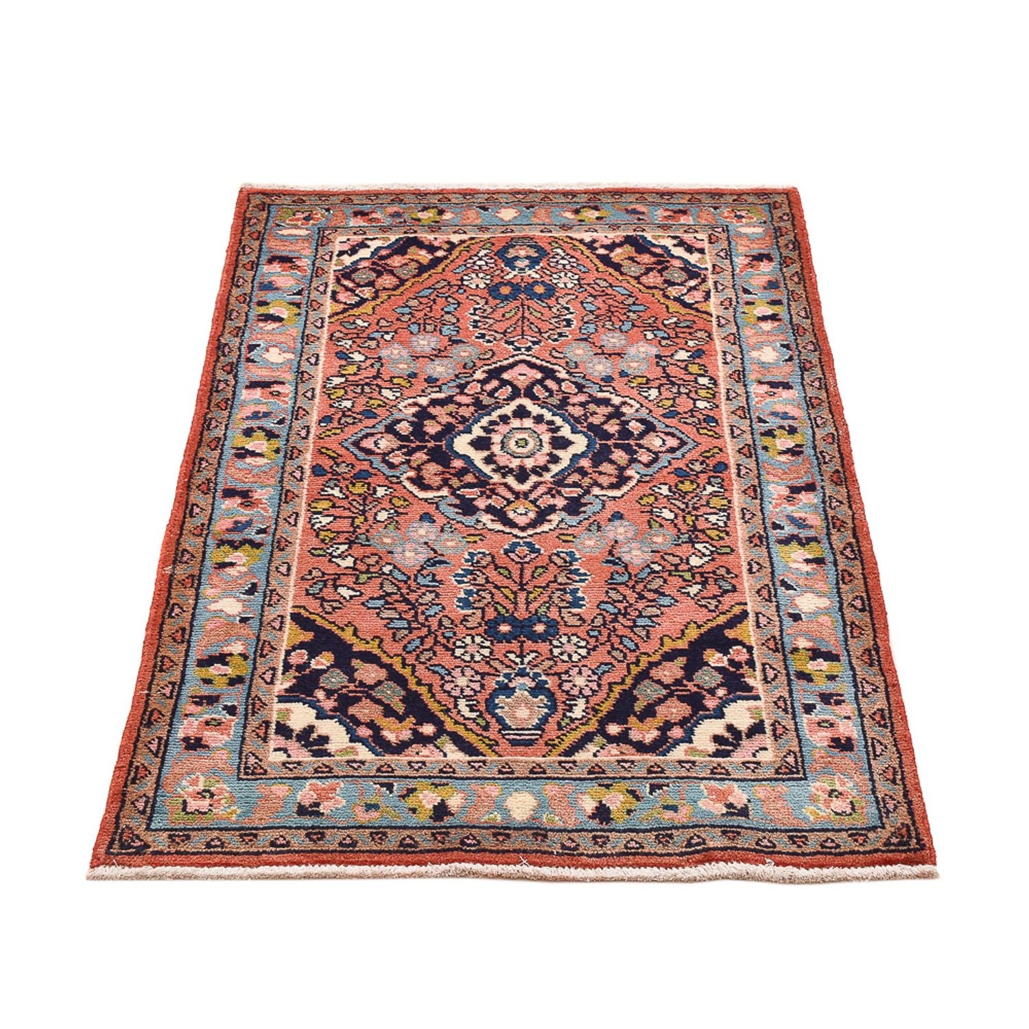 Alfombra persa - Nómada - 120 x 73 cm - multicolor