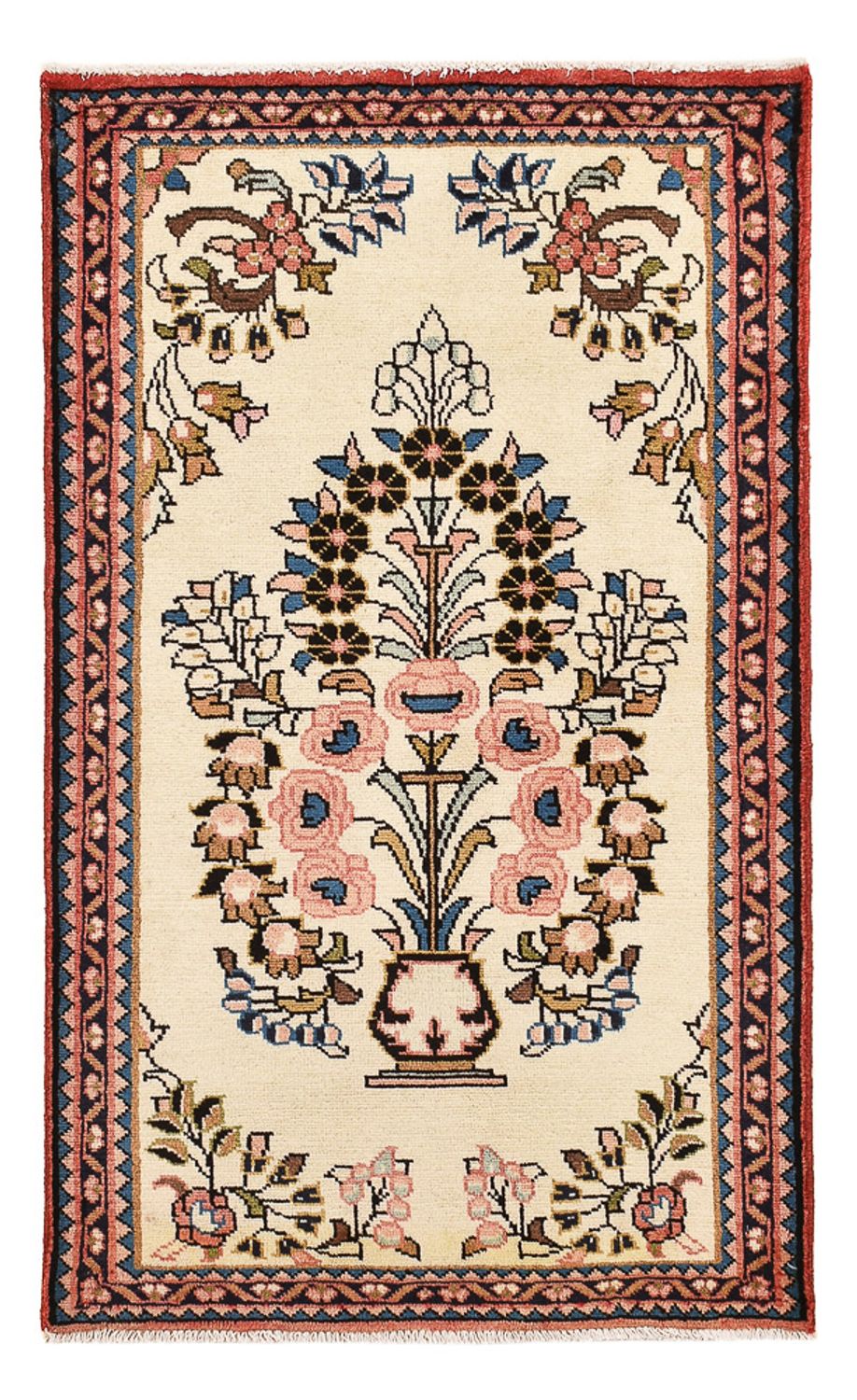 Alfombra persa - Nómada - 120 x 70 cm - multicolor