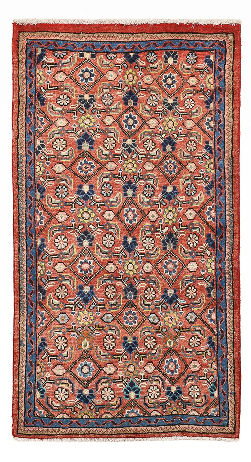 Alfombra persa - Clásica - 129 x 68 cm - rojo claro