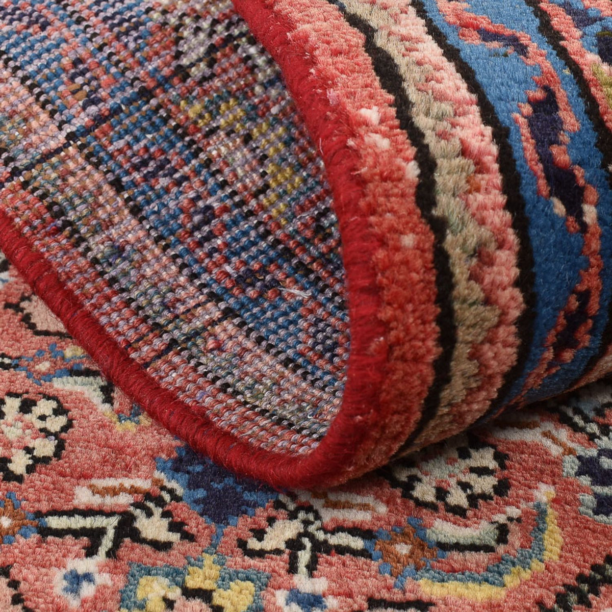 Alfombra persa - Clásica - 129 x 68 cm - rojo claro