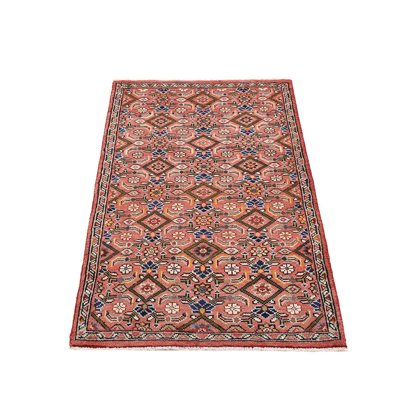 Alfombra persa - Clásica - 130 x 66 cm - rojo claro