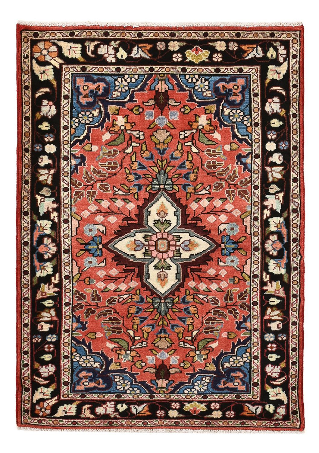 Alfombra persa - Nómada - 110 x 76 cm - rojo