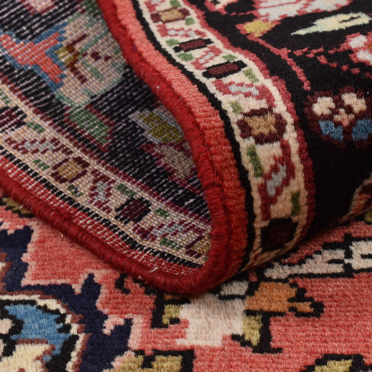 Alfombra persa - Nómada - 110 x 76 cm - rojo