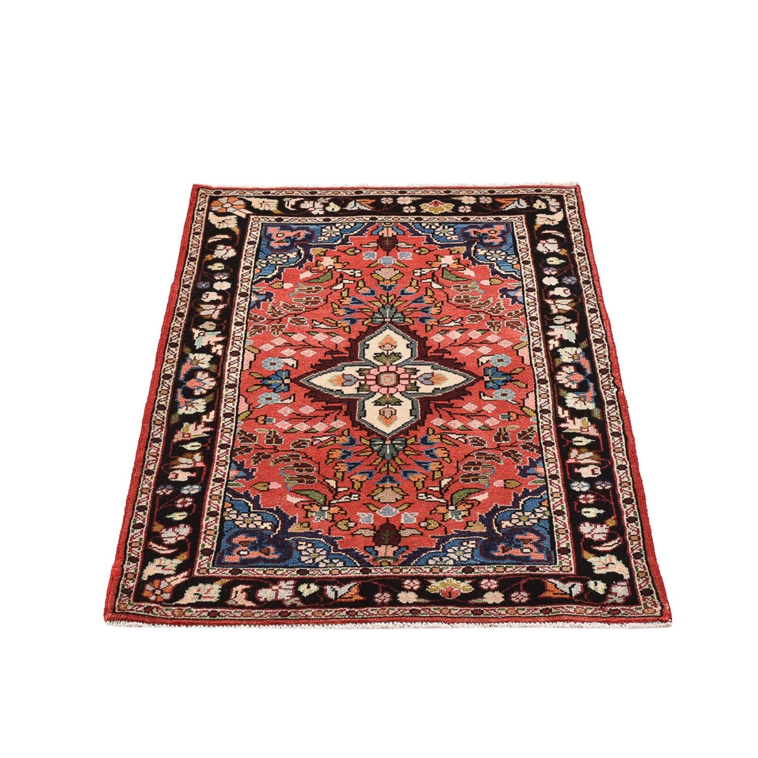 Alfombra persa - Nómada - 110 x 76 cm - rojo