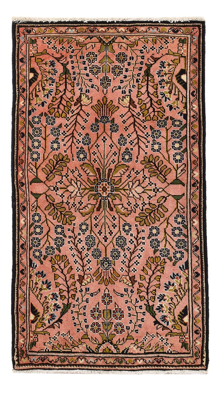 Alfombra persa - Nómada - 122 x 67 cm - rojo claro