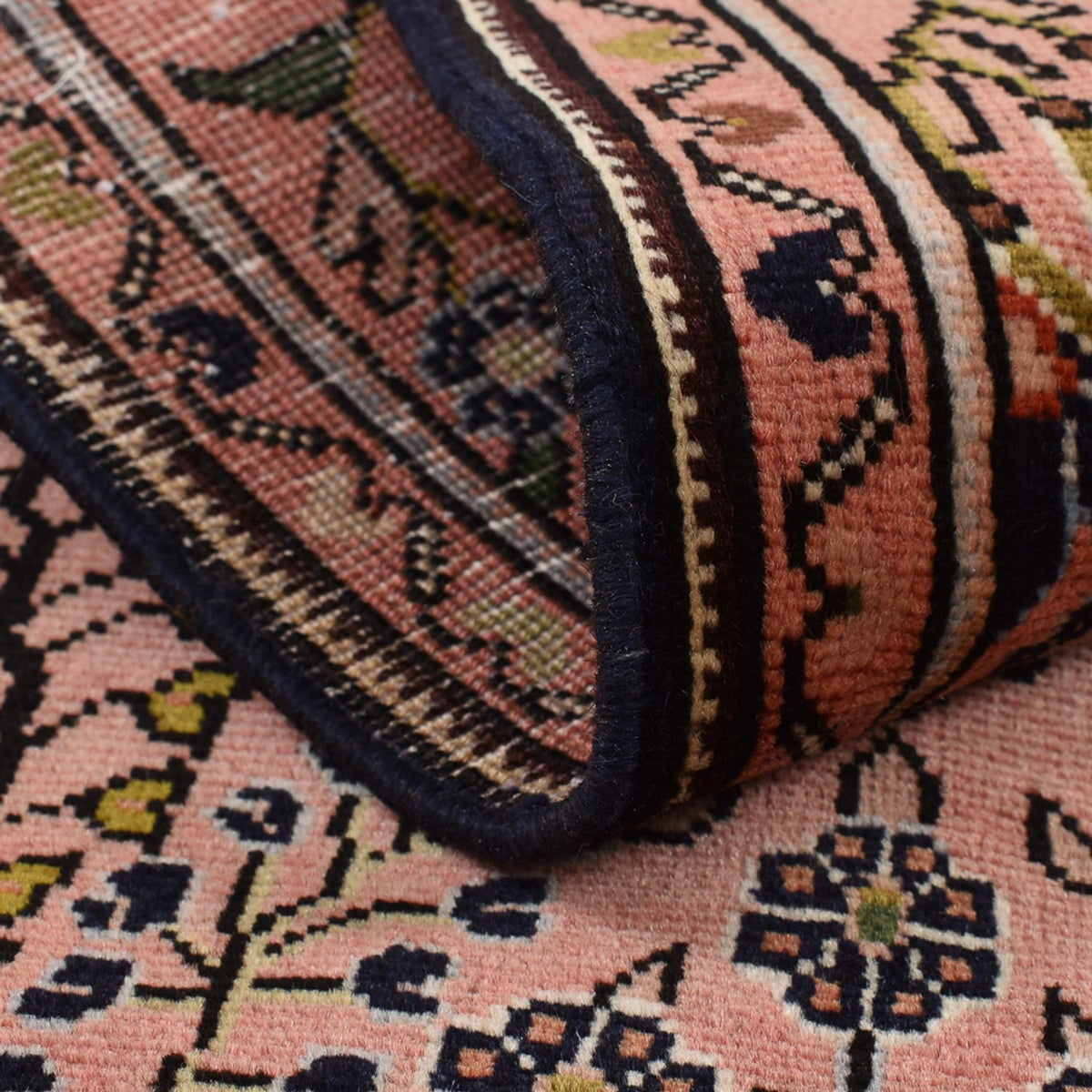 Alfombra persa - Nómada - 122 x 67 cm - rojo claro