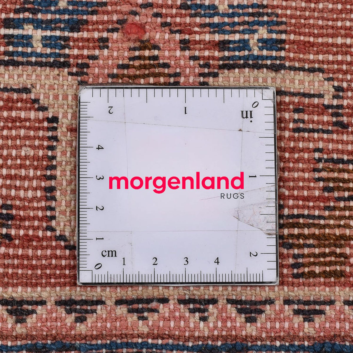 Alfombra persa - Nómada - 124 x 68 cm - rojo