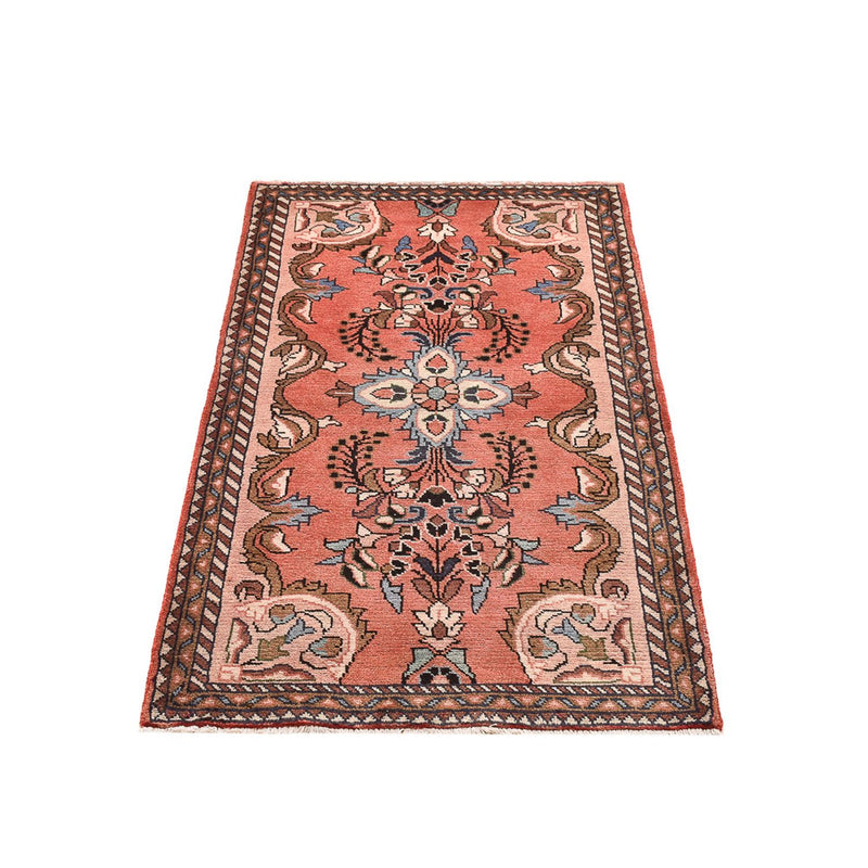 Alfombra persa - Nómada - 126 x 73 cm - rojo