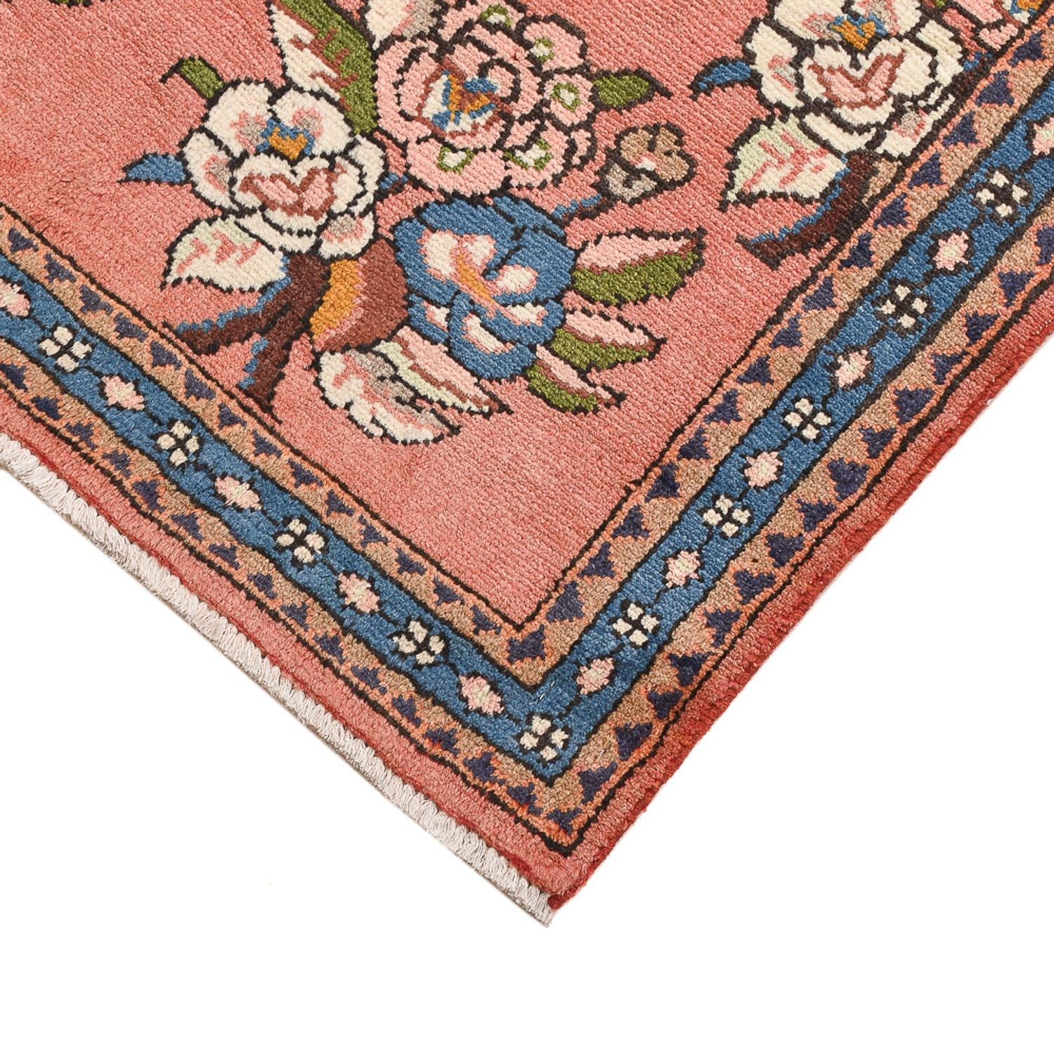 Alfombra persa - Nómada - 110 x 79 cm - rojo claro