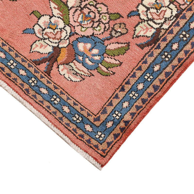 Alfombra persa - Nómada - 110 x 79 cm - rojo claro
