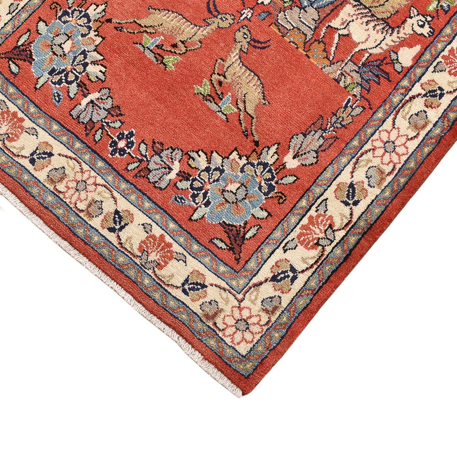 Alfombra persa - Clásica - 122 x 74 cm - rojo