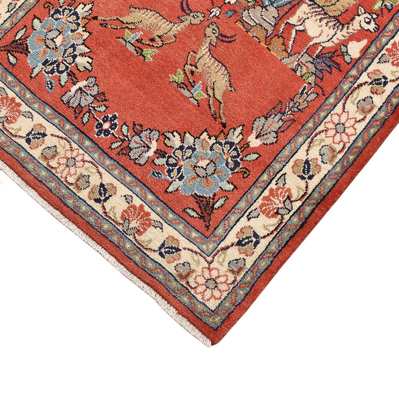 Alfombra persa - Clásica - 122 x 74 cm - rojo