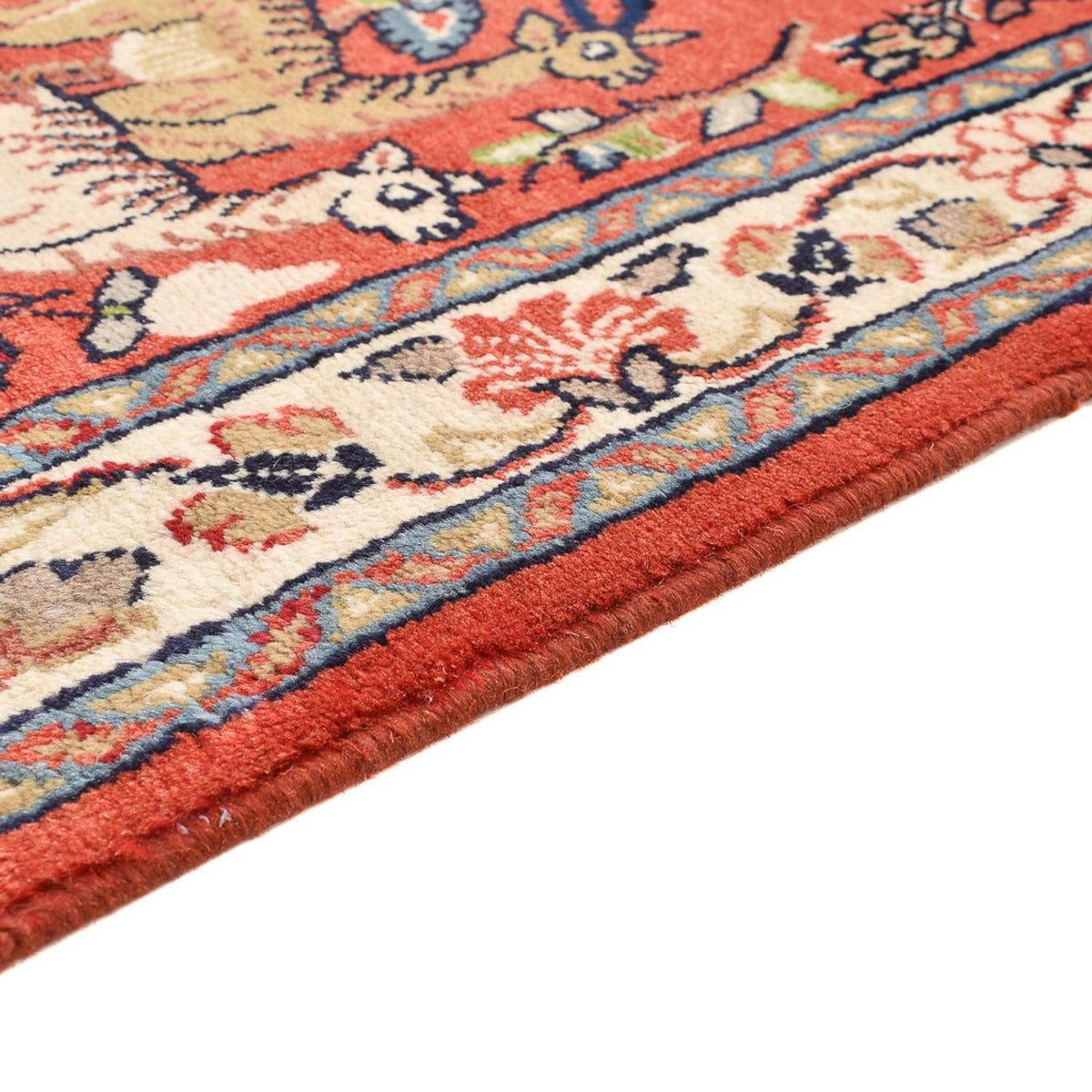 Alfombra persa - Clásica - 122 x 74 cm - rojo