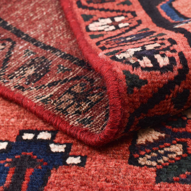 Alfombra persa - Nómada - 127 x 77 cm - rojo claro