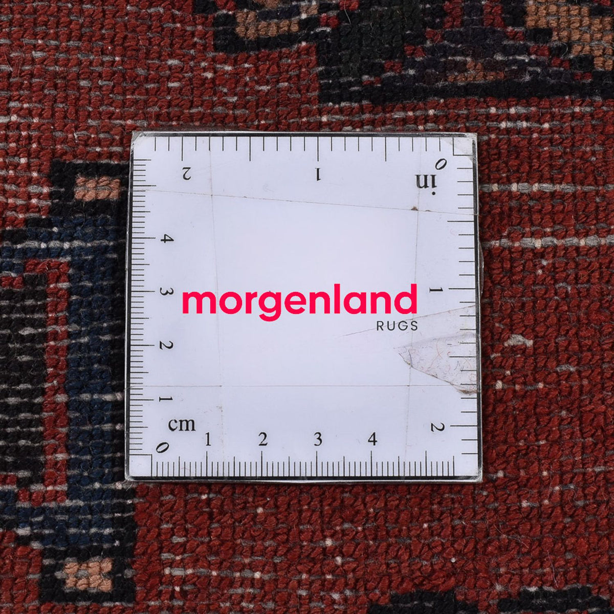 Alfombra persa - Nómada - 127 x 77 cm - rojo claro