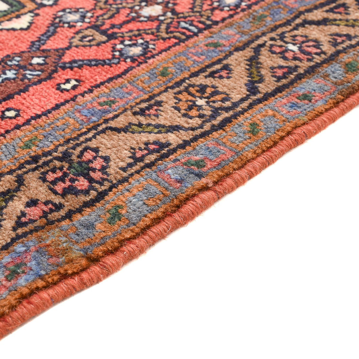 Alfombra persa - Nómada - 155 x 81 cm - rojo claro