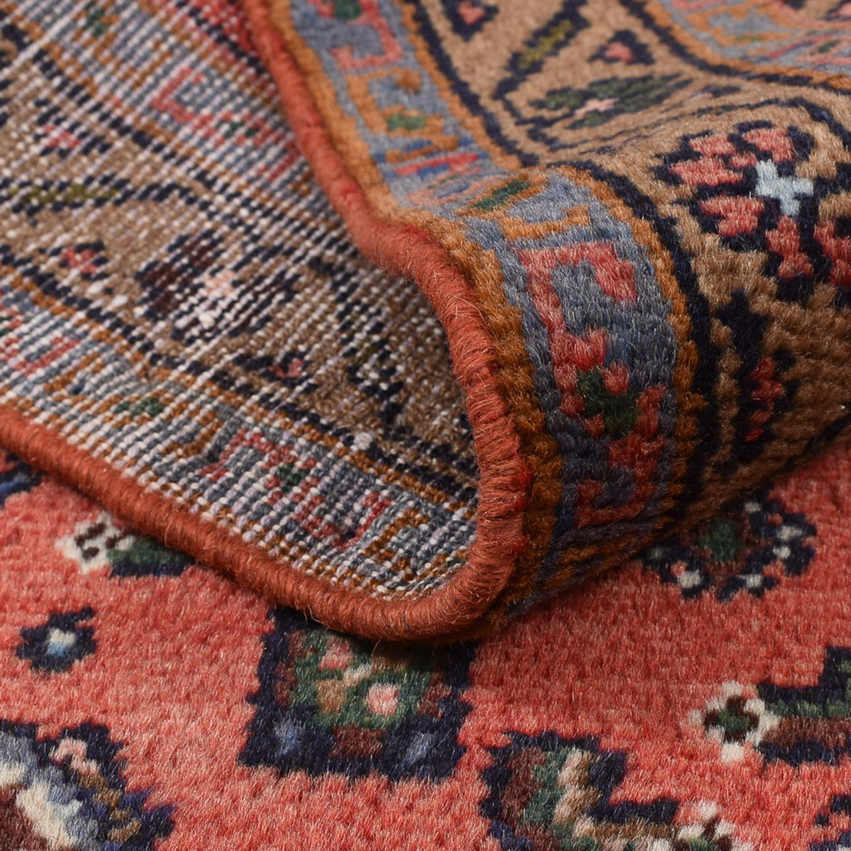 Alfombra persa - Nómada - 155 x 81 cm - rojo claro