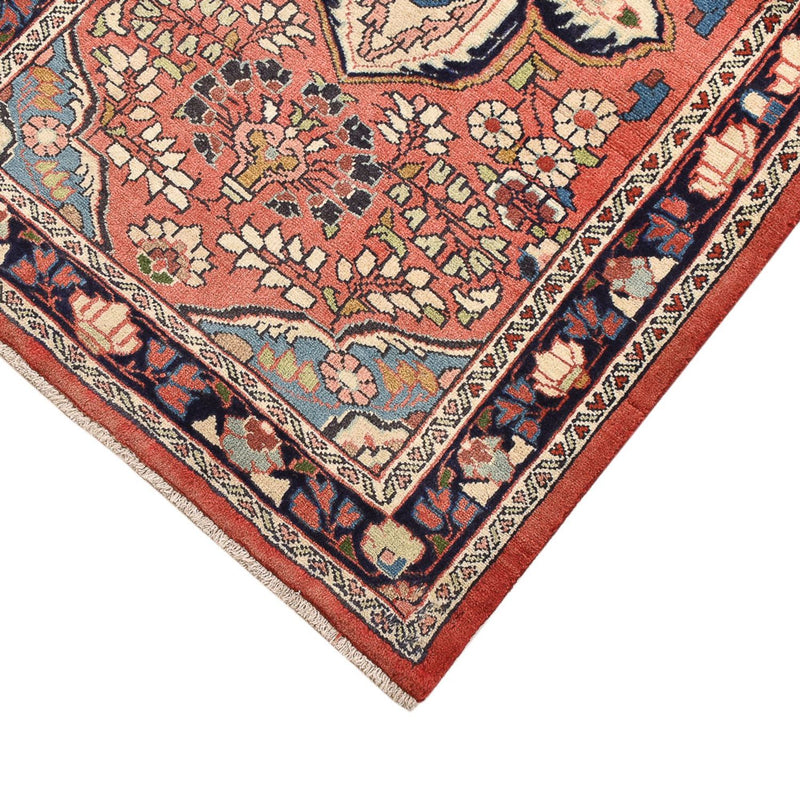 Alfombra persa - Nómada - 107 x 71 cm - rojo claro