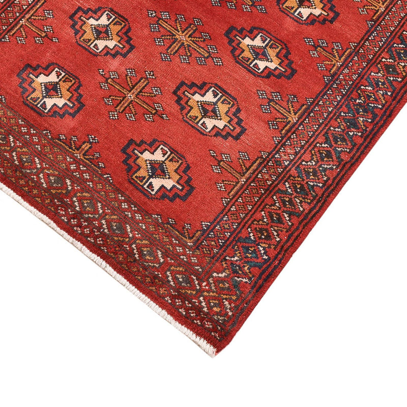Alfombra Turkaman - 116 x 77 cm - rojo