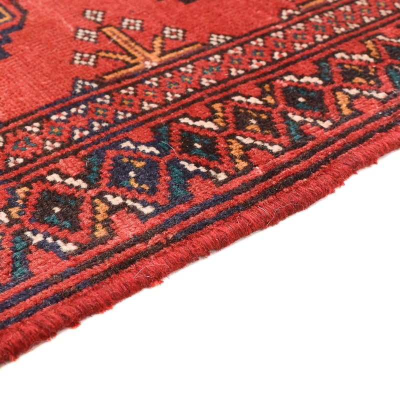 Alfombra Turkaman - 116 x 77 cm - rojo