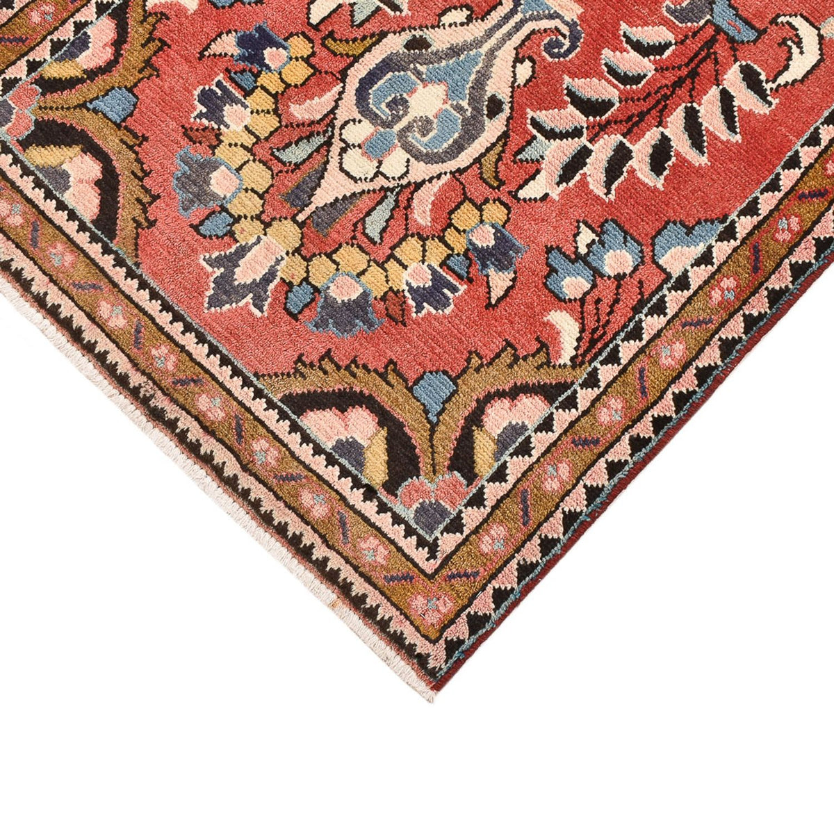 Alfombra persa - Nómada - 135 x 66 cm - multicolor