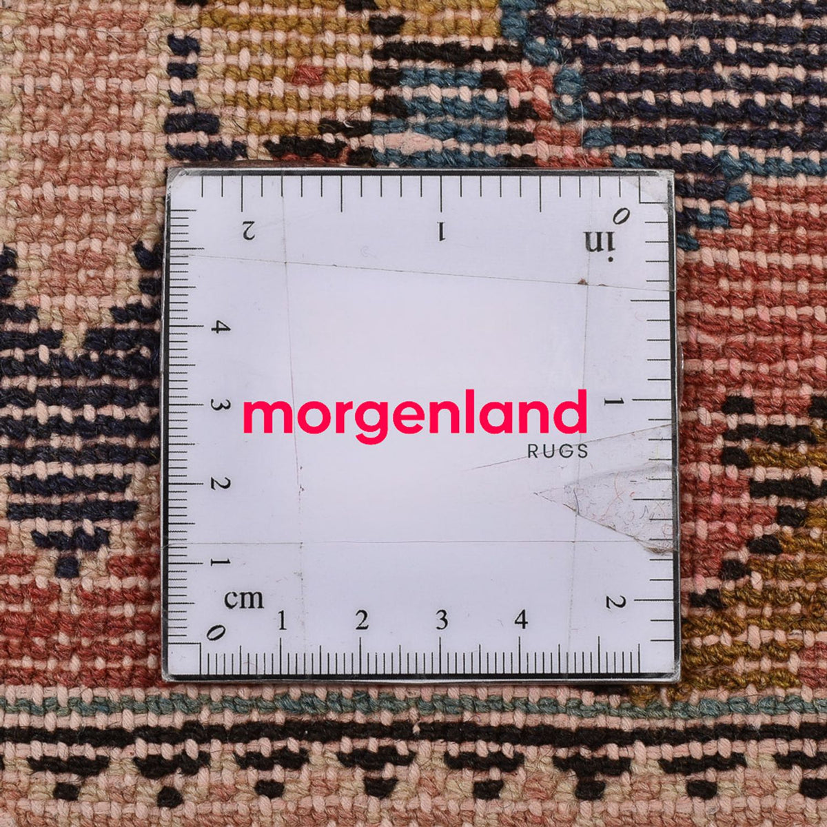 Alfombra persa - Nómada - 135 x 66 cm - multicolor