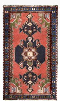 Alfombra persa - Nómada - 128 x 71 cm - rojo