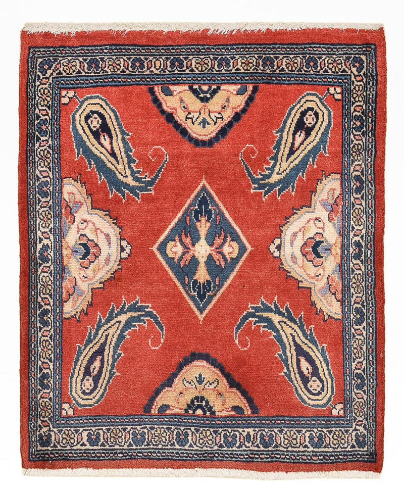 Alfombra persa - Nómada - 74 x 60 cm - rojo