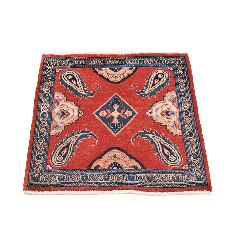 Alfombra persa - Nómada - 74 x 60 cm - rojo