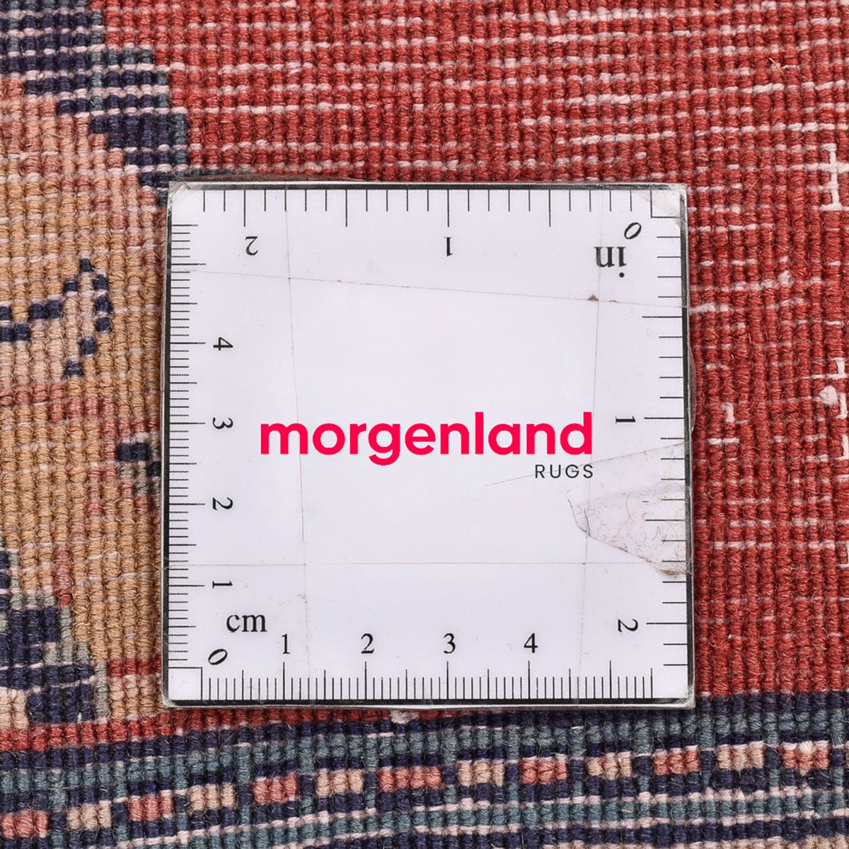 Alfombra persa - Nómada - 74 x 60 cm - rojo