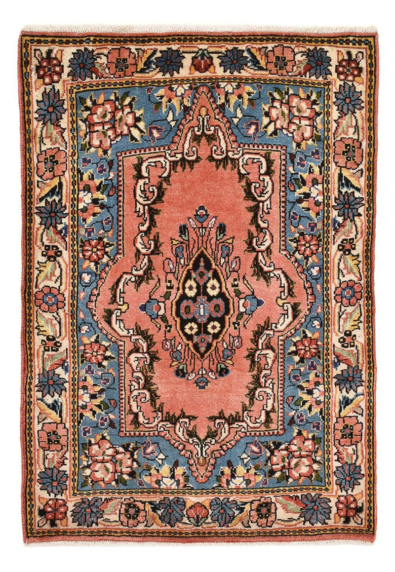 Alfombra persa - Nómada - 97 x 65 cm - rojo claro