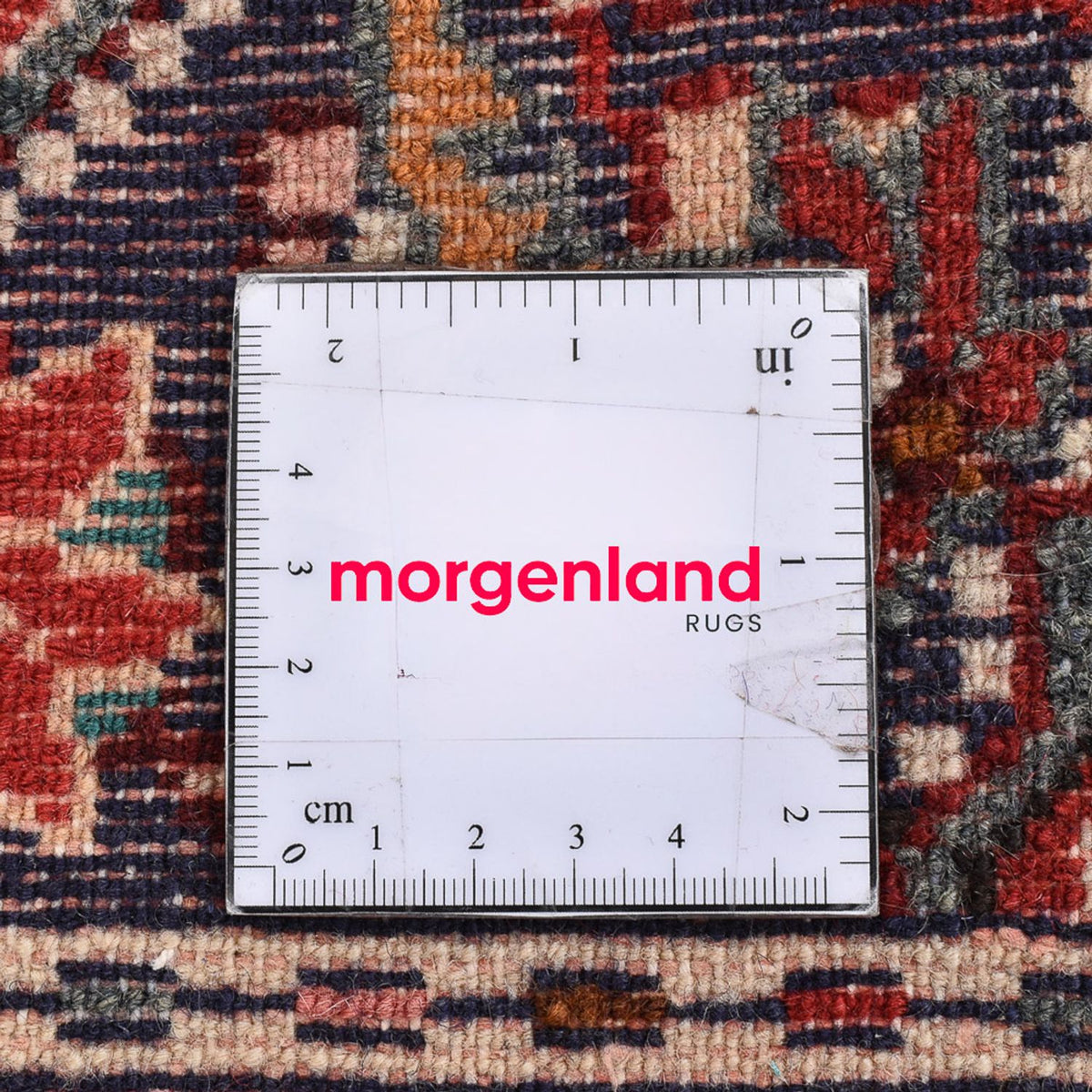 Alfombra persa - Nómada - 93 x 54 cm - rojo oscuro