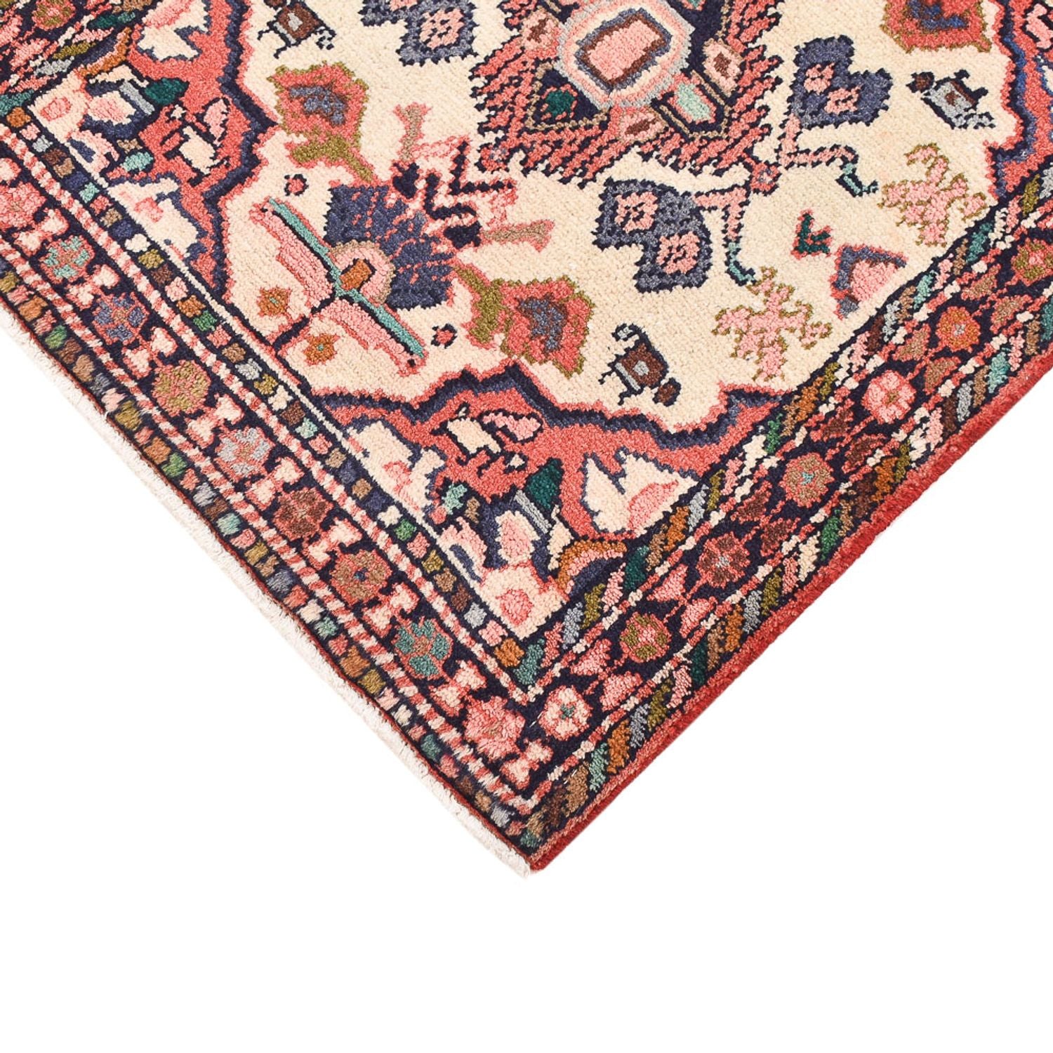 Alfombra persa - Nómada - 75 x 60 cm - multicolor