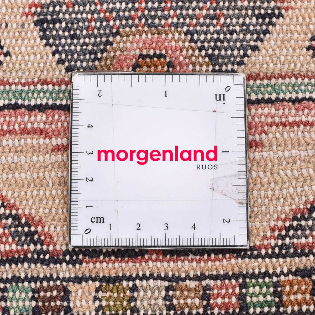 Alfombra persa - Nómada - 75 x 60 cm - multicolor