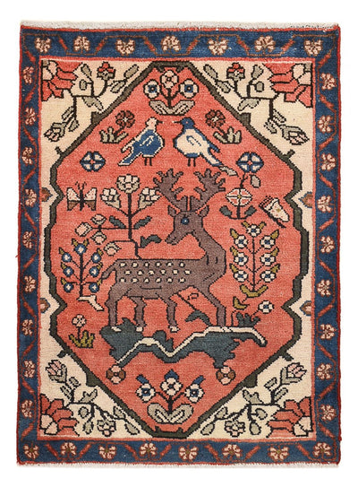 Hamadan Alfombra 67x92cm - Alfombra persa