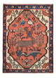 Hamadan Alfombra 92x67cm - Alfombra persa