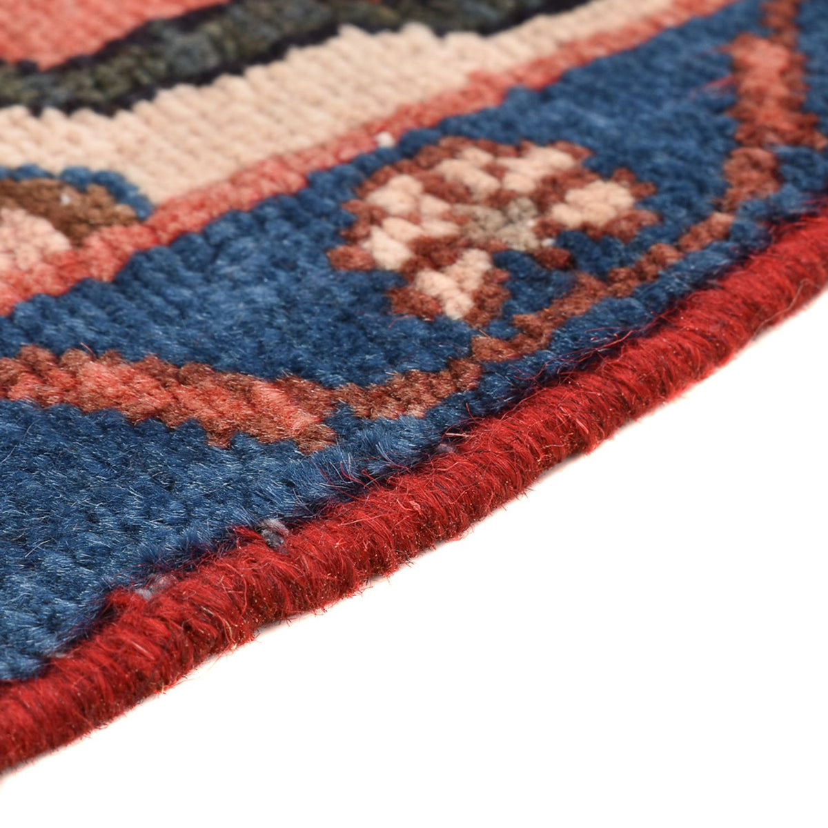 Alfombra persa - Nómada - 92 x 67 cm - rojo claro