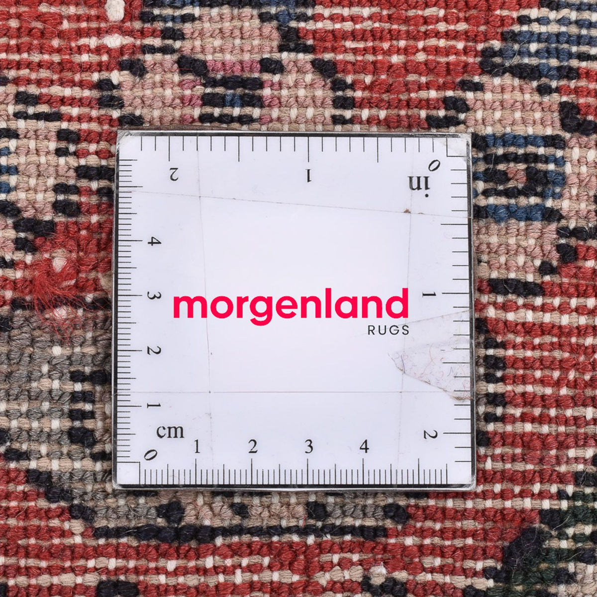 Alfombra persa - Nómada - 92 x 67 cm - rojo claro