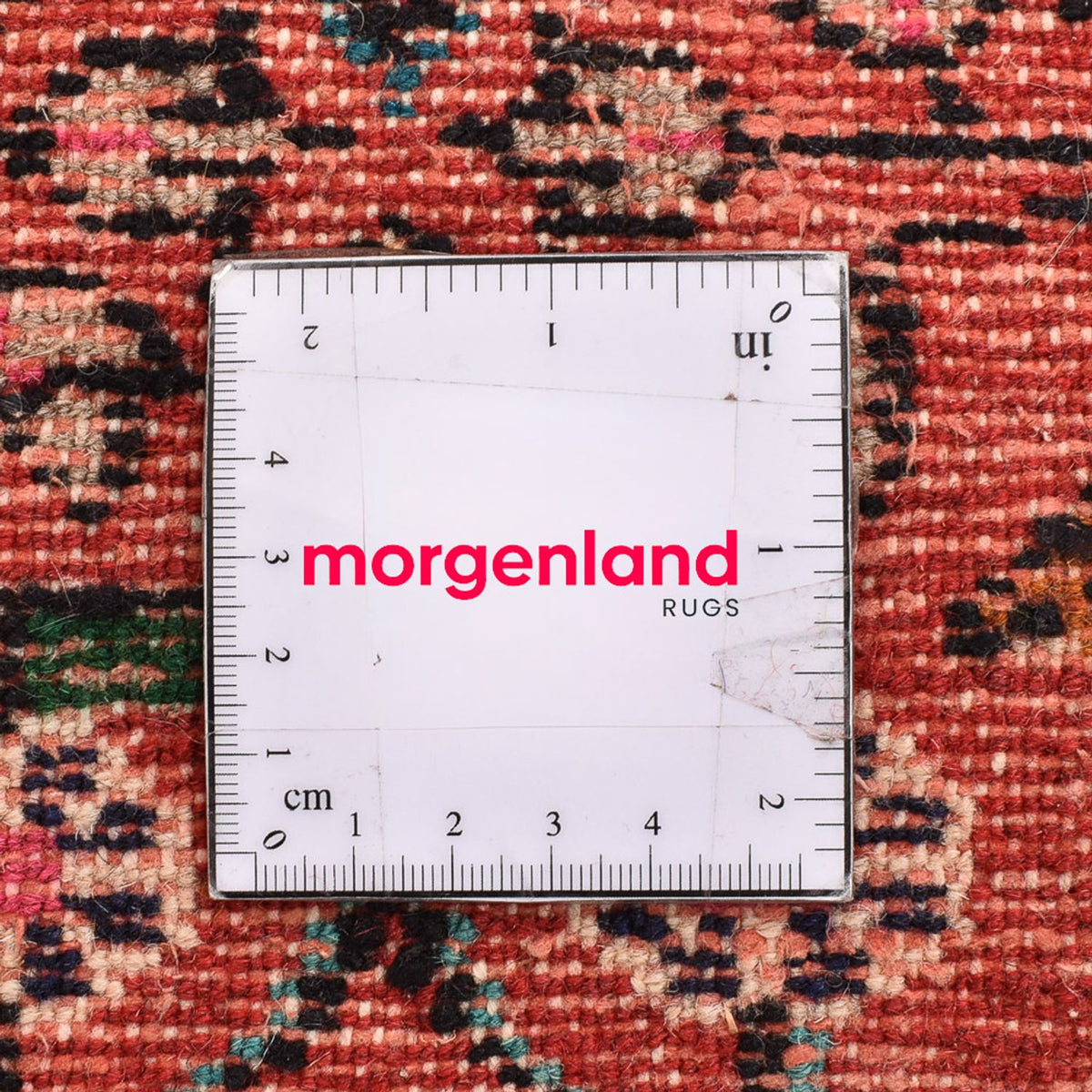 Alfombra persa - Nómada - 77 x 54 cm - rojo oscuro