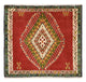 Hamadan Alfombra 65x65cm - Alfombra persa