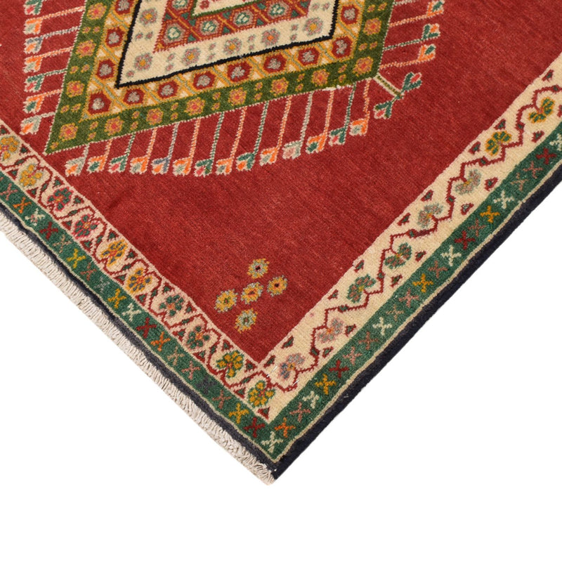 Alfombra persa - Nómada cuadrado  - 65 x 65 cm - rojo