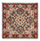 Alfombra persa - Nómada cuadrado  - 52 x 52 cm - multicolor
