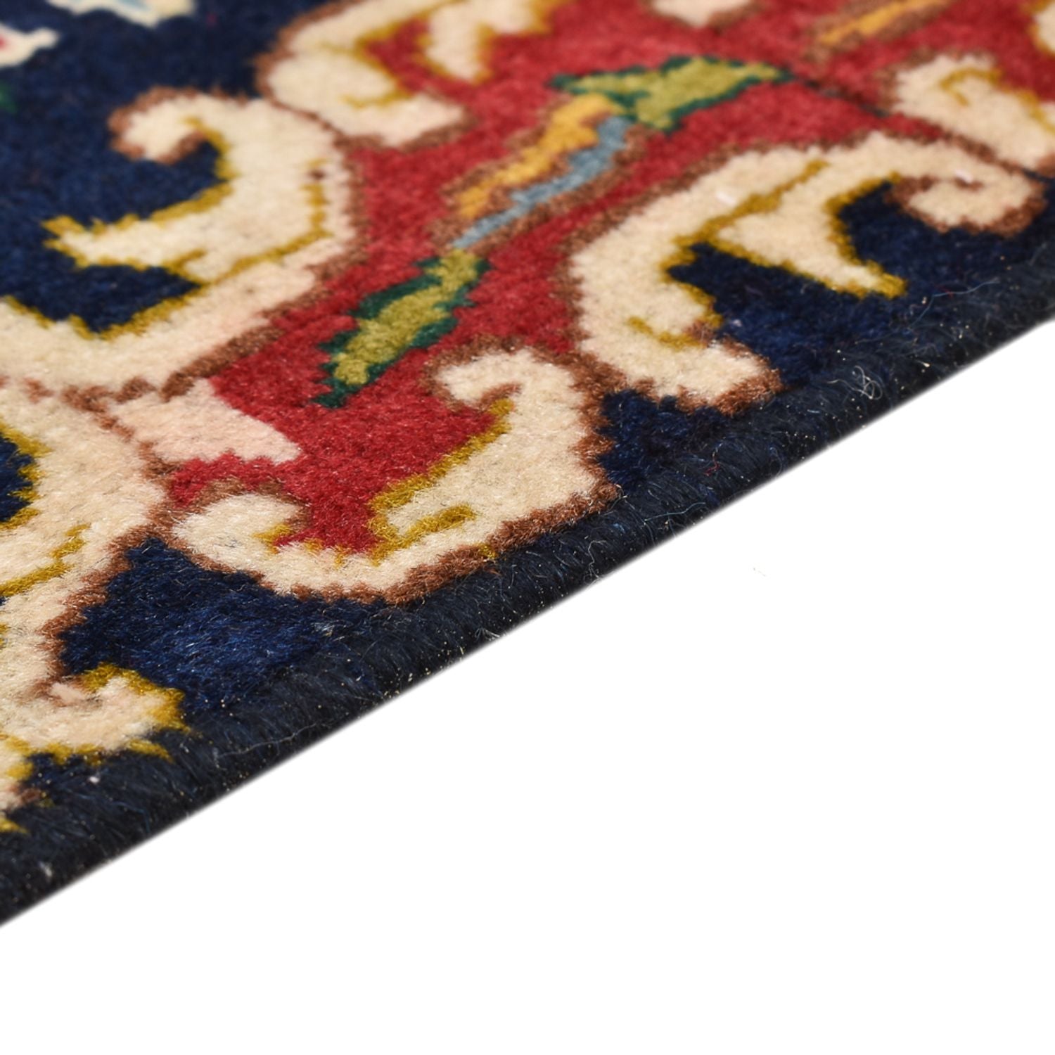 Alfombra persa - Nómada - 70 x 53 cm - azul oscuro