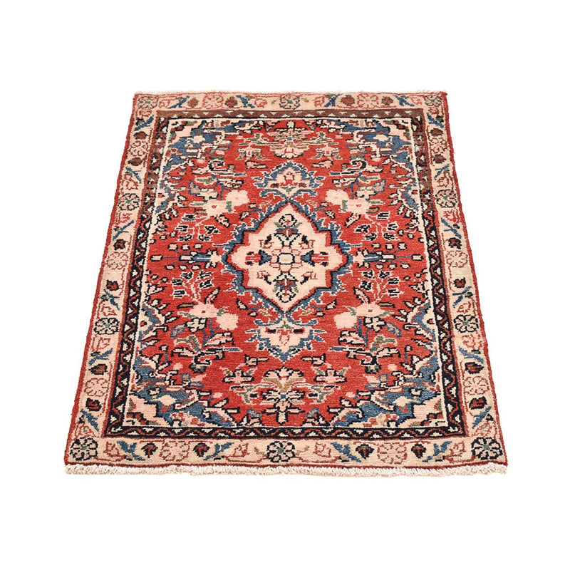 Alfombra persa - Nómada - 97 x 62 cm - rojo