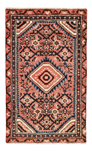 Alfombra persa - Nómada - 92 x 55 cm - rojo claro