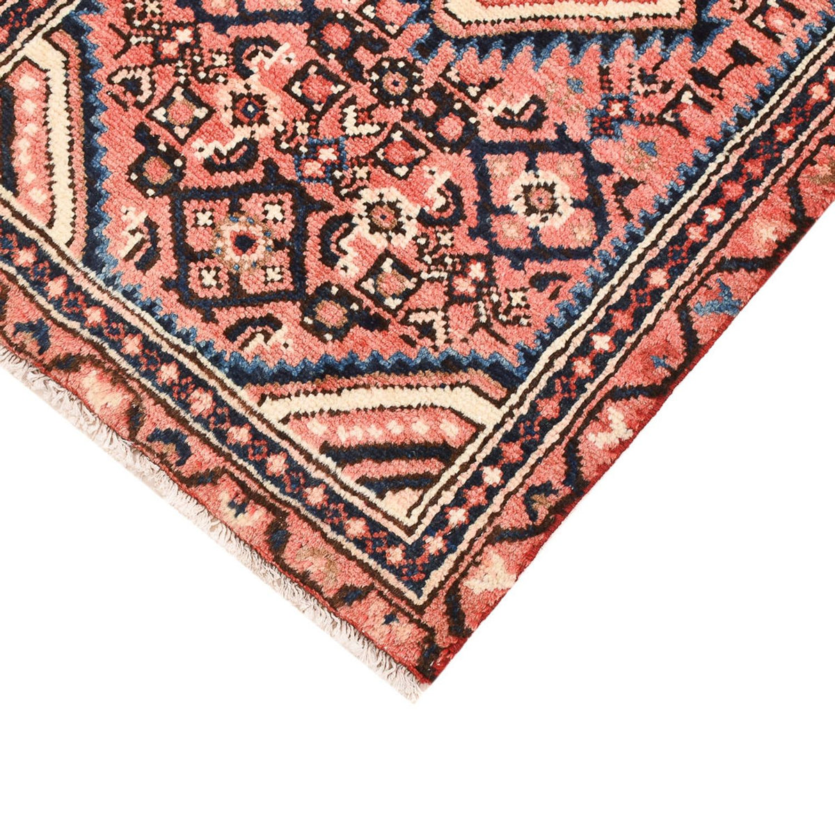 Alfombra persa - Nómada - 92 x 55 cm - rojo claro