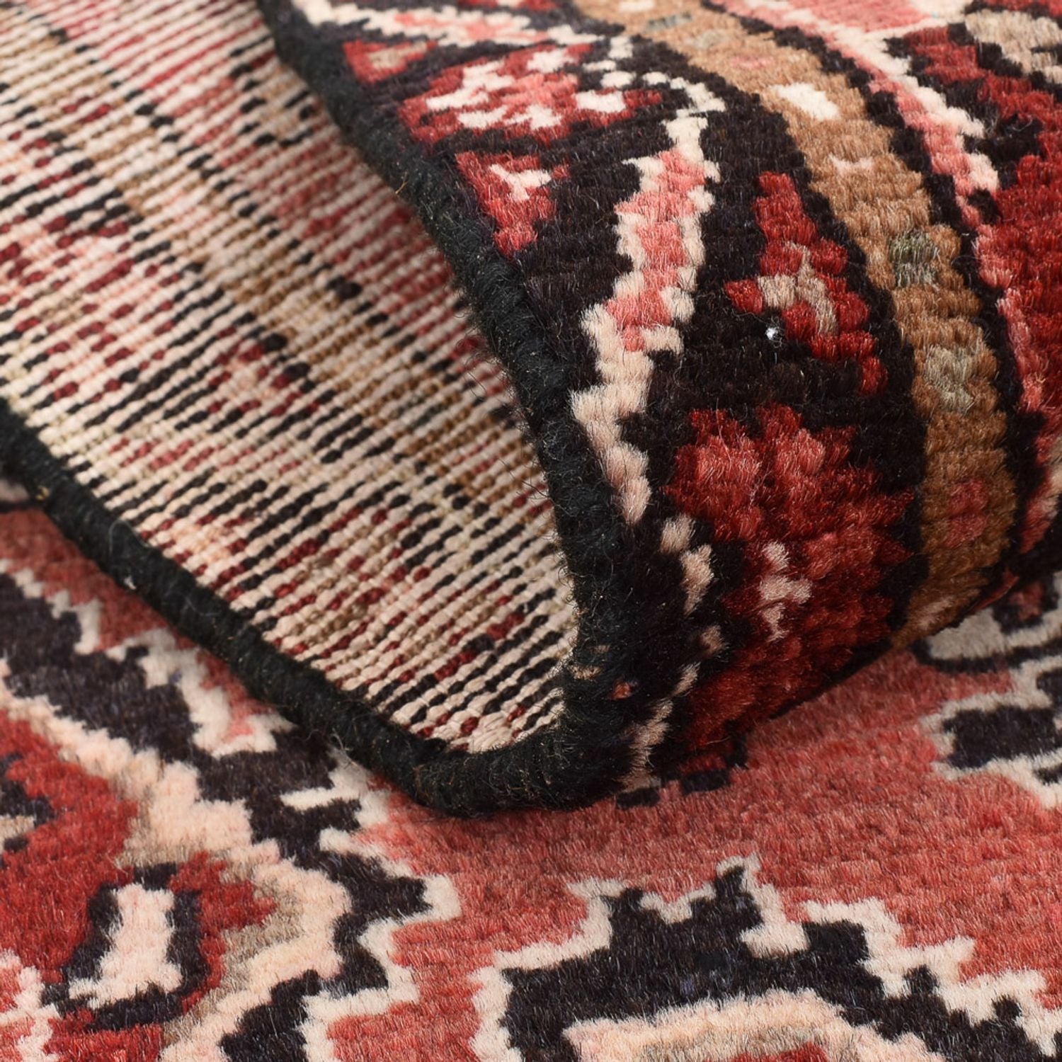 Alfombra persa - Nómada - 93 x 59 cm - rojo claro